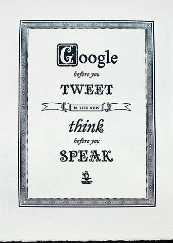 Tweeting, Googling, and Capitalization