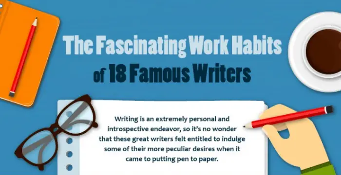 18 Unusual Habits of Famous Writers