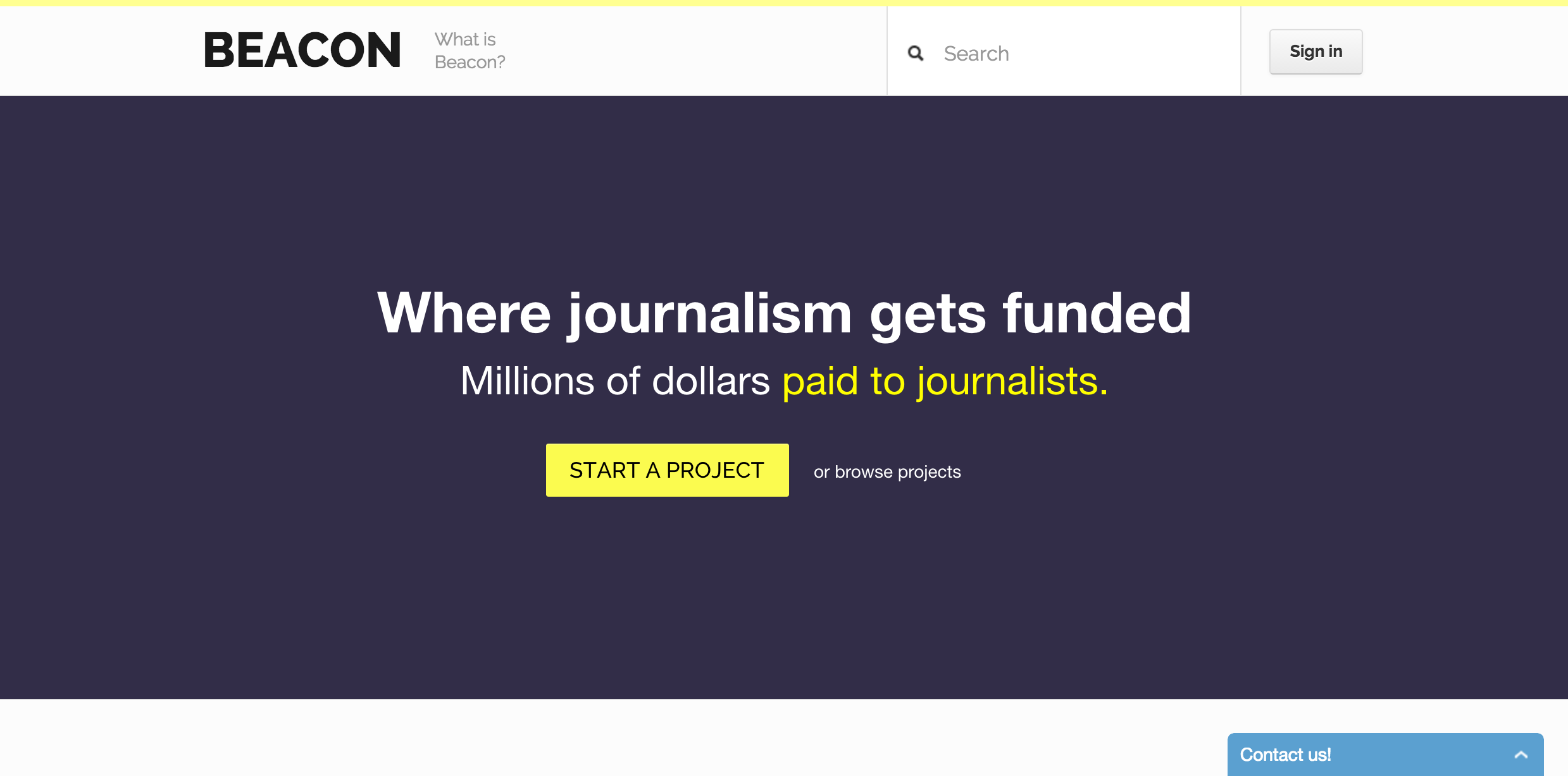 crowdfunding for journalists