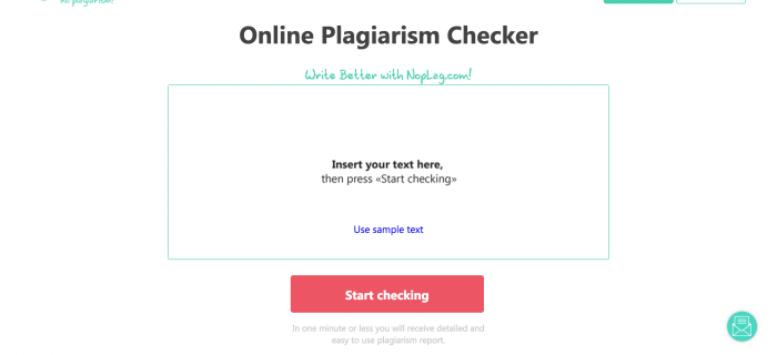 free plagiarism checker