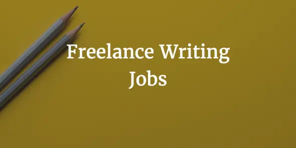 Online writing jobs freelance