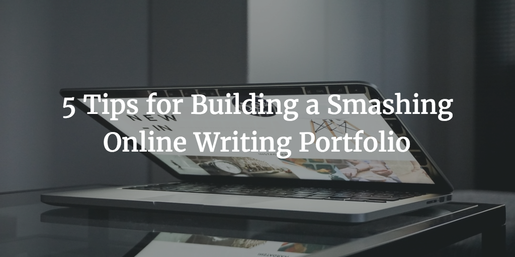build online writing portfolio