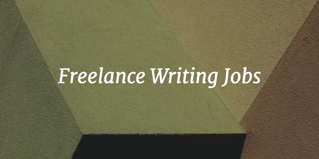 Freelance Writing Jobs, September 27, 2017