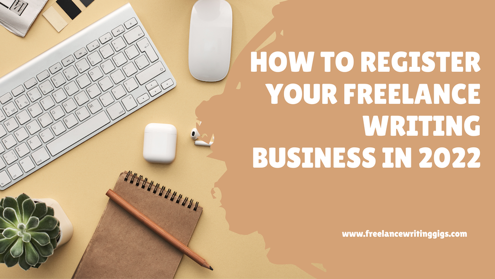 register freelance writing business