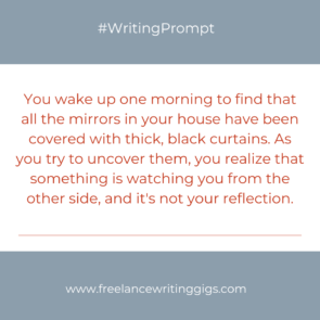 13 Horror Writing Prompts