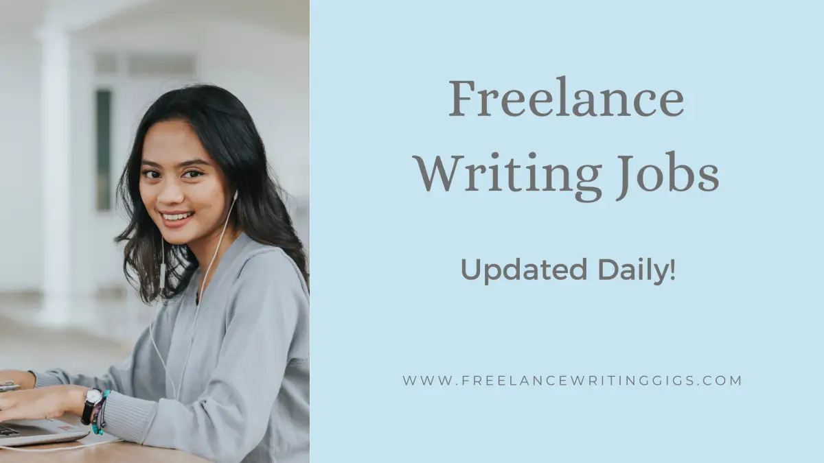 Freelance Writing Jobs, January 5, 2024